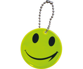 smile pendant with bead chain