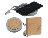 Wireless charger aus Limestone cement